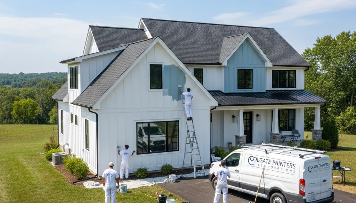 Milwaukee, WI house painters offering professional interior and exterior painting services