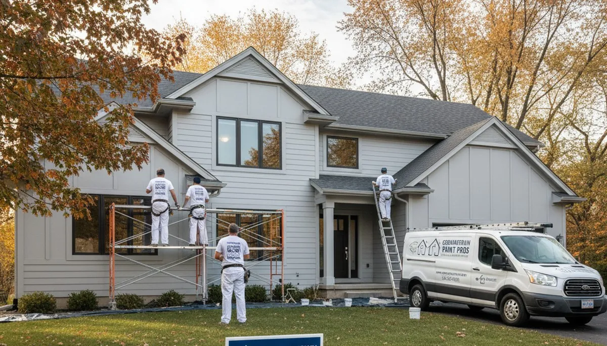 Milwaukee, WI house painters providing professional interior and exterior painting services