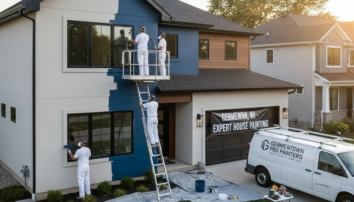 Milwaukee, WI house painters providing professional interior and exterior painting services